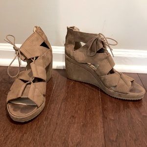 Eileen Fisher wedge sandal